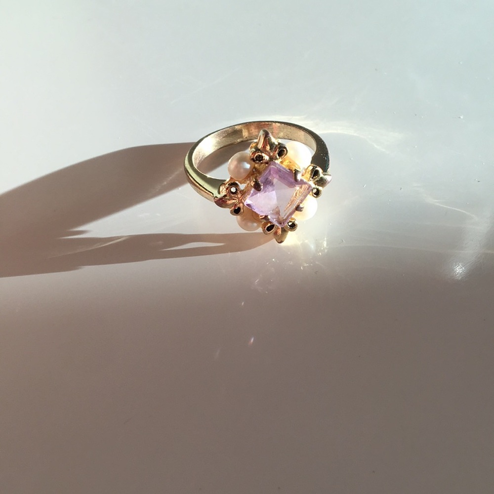 Lavender Amethyst Ring 💜☁️